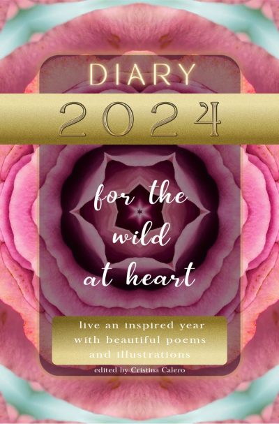 2024 DIARY for the wild at heart-front cover. FOCUS mind+body.