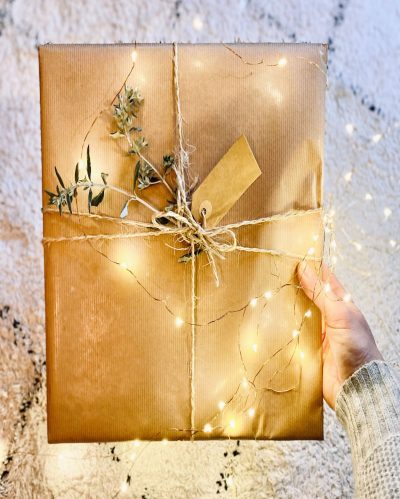 Christmas GIFT WRAPPING, tied up with string by FOCUS mind plus body