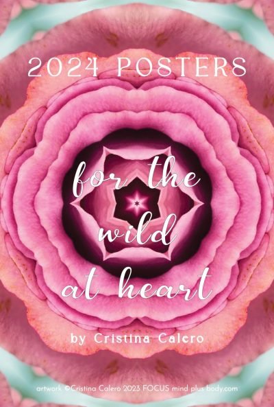 2024 POSTERS for the wild at heart. FOCUS mind plus body