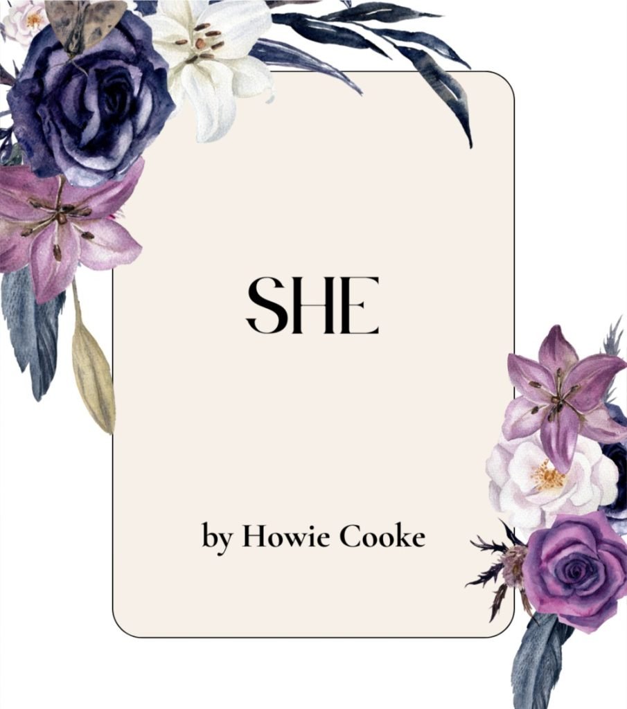 She by Howie Cooke. FOCUS mind plus body SWOONERS. Cristina Calero